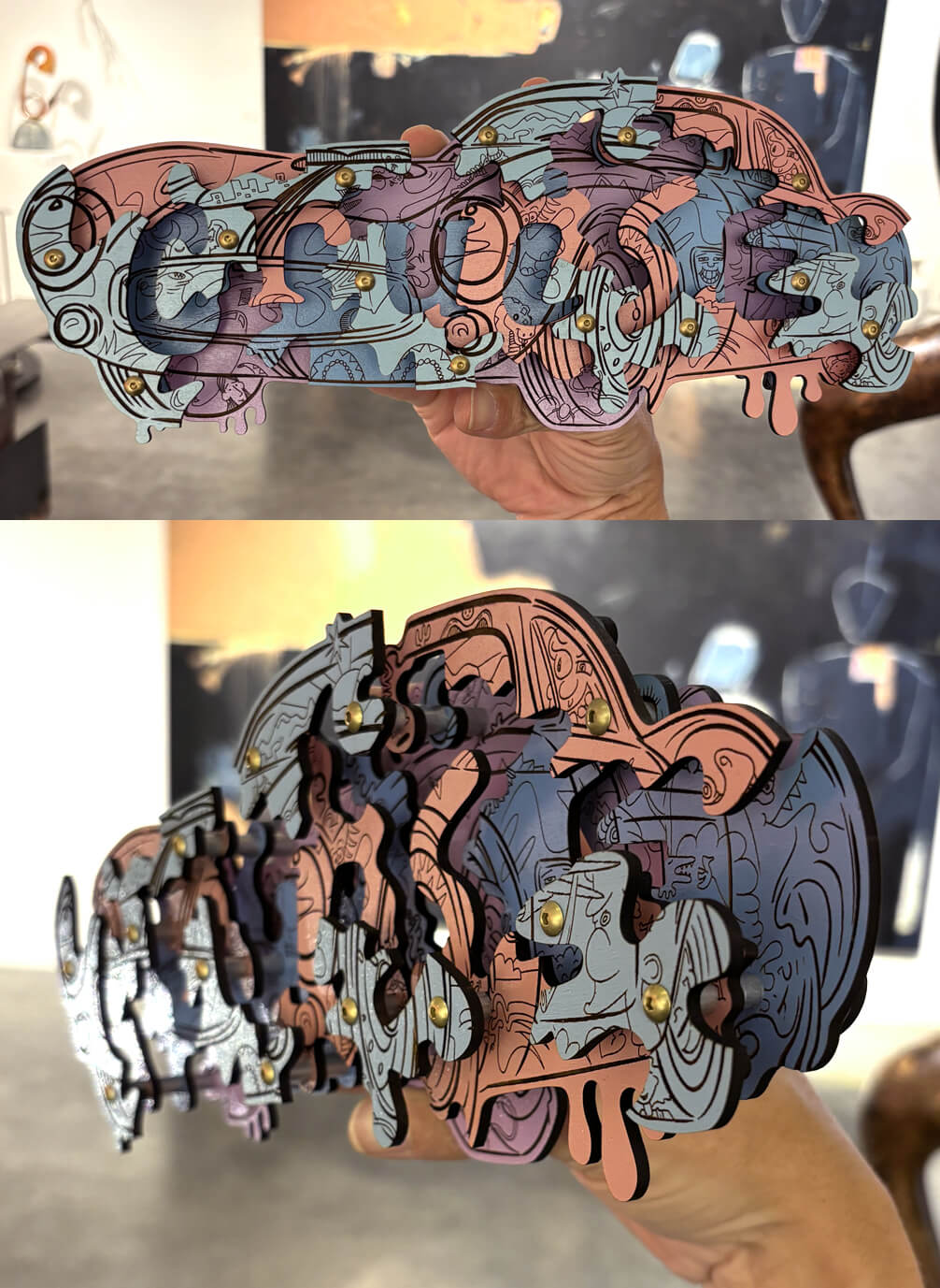 'CRUISE' Layered Puzzle