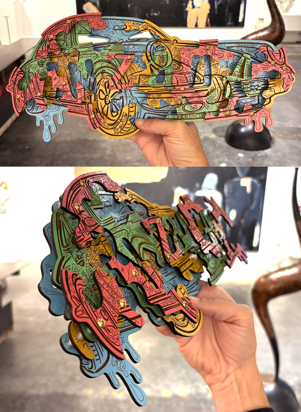 'INZANA' Layered Puzzle